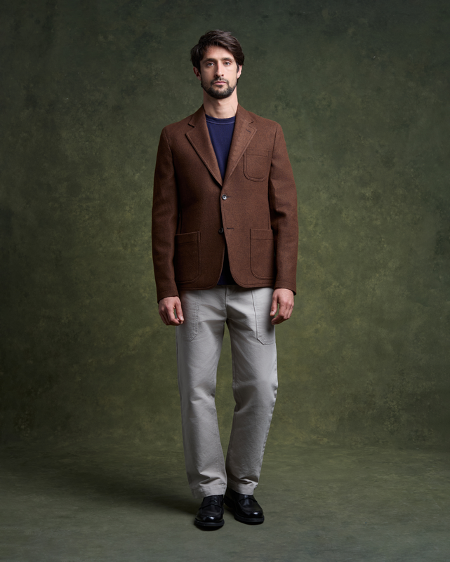 GIDE Jacket - Marron Vigogne