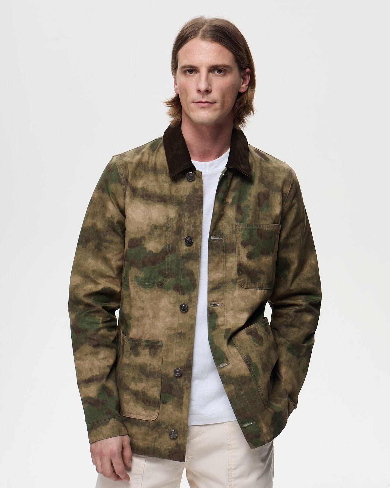 HUDSON Painter's Jacket - Military Khaki