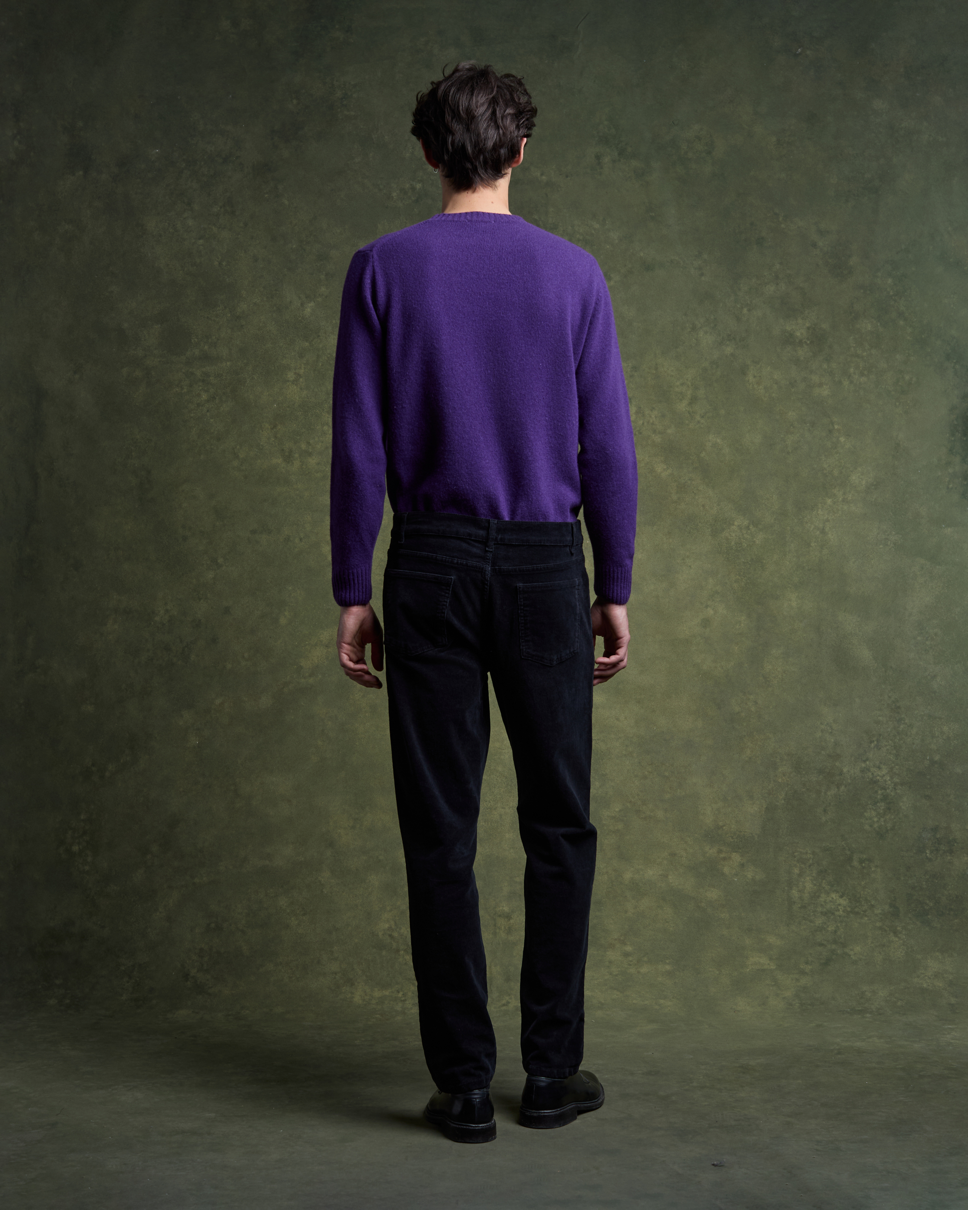 DEAN Velvet Pants - Navy