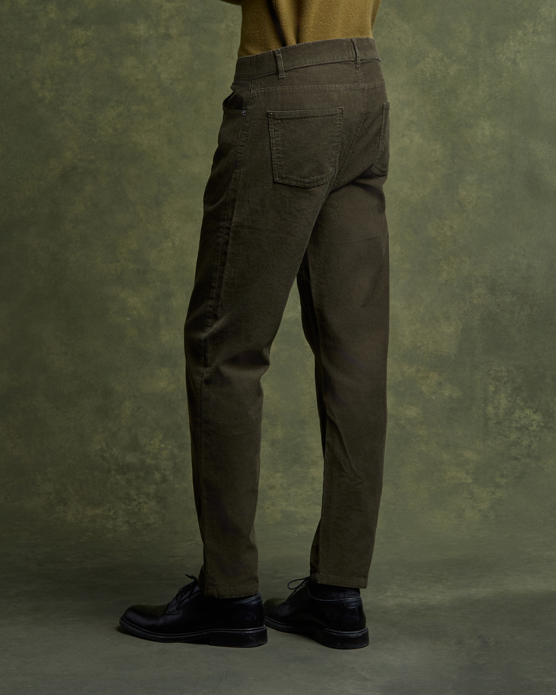 DEAN Velvet Pants - Vert Chasse