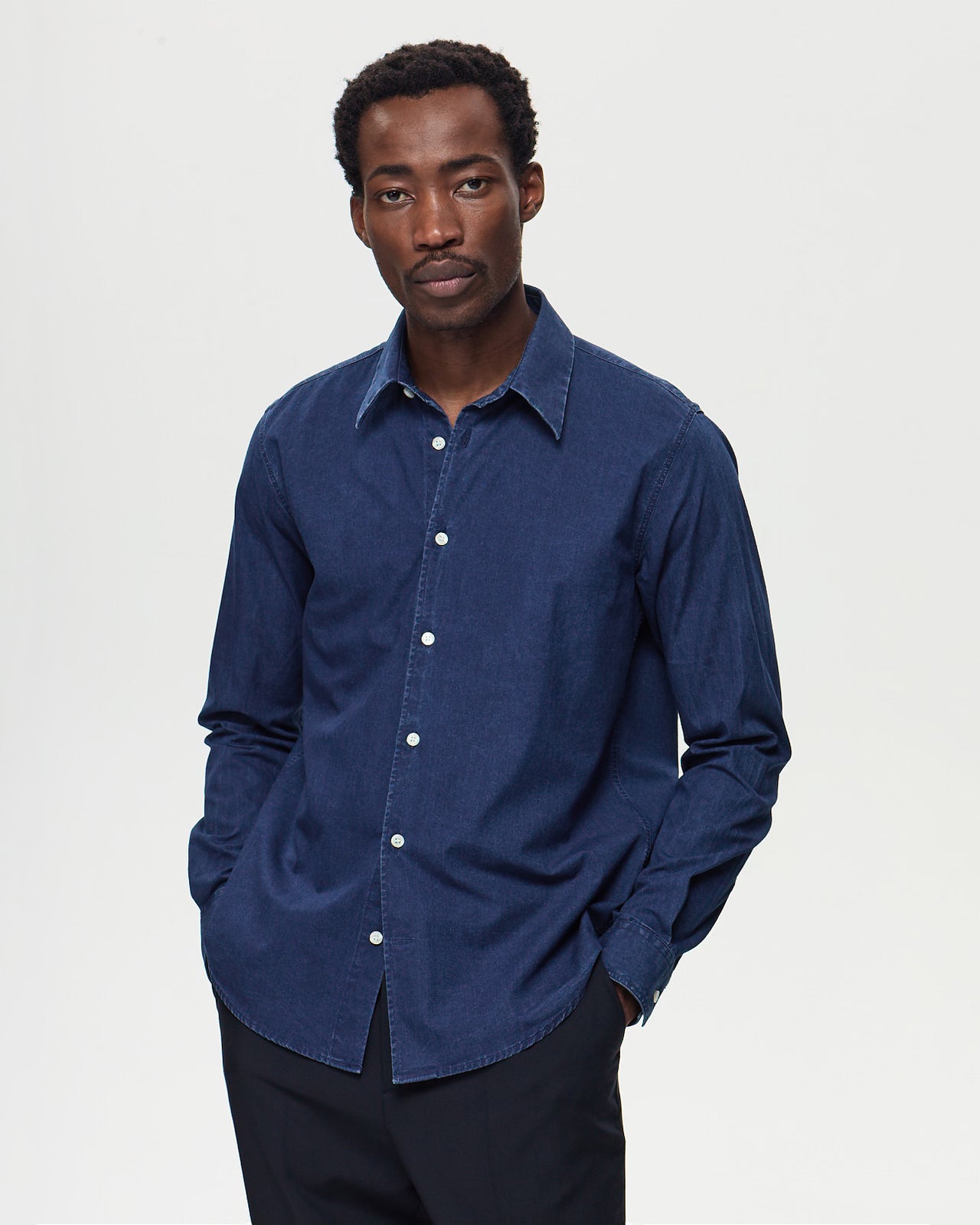 HIPPOLYTE Shirt - Stone Denim