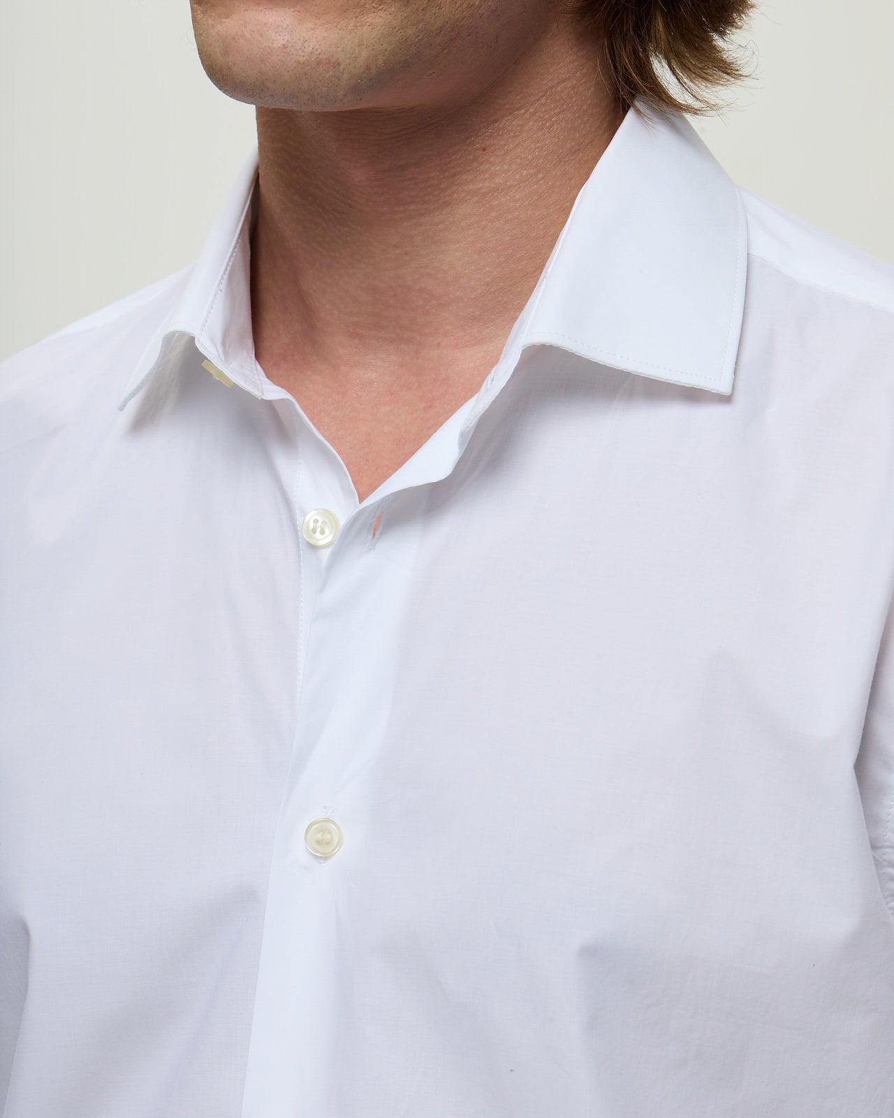 POPELINE Shirt - White