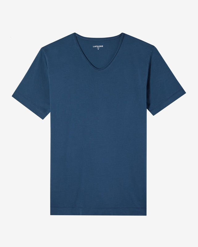 BARRY T-shirt - Indigo