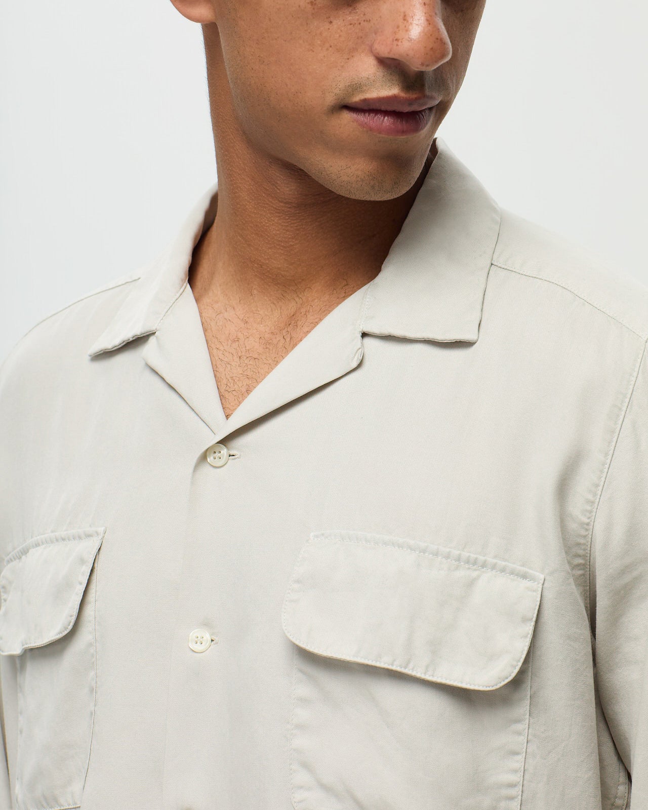 HANNAH Shirt – Kaolin Beige