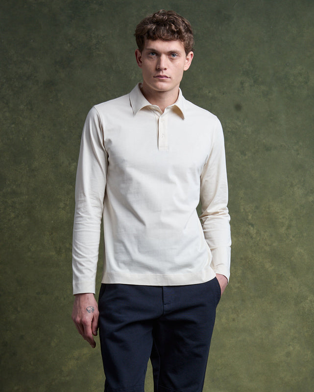 CLUB Polo shirt - Creme