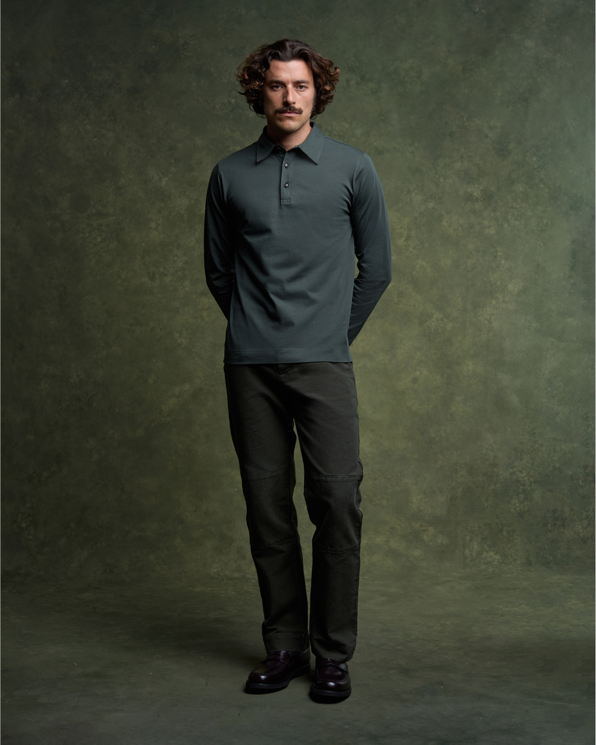 CLUB Polo shirt - Vert Sequoia