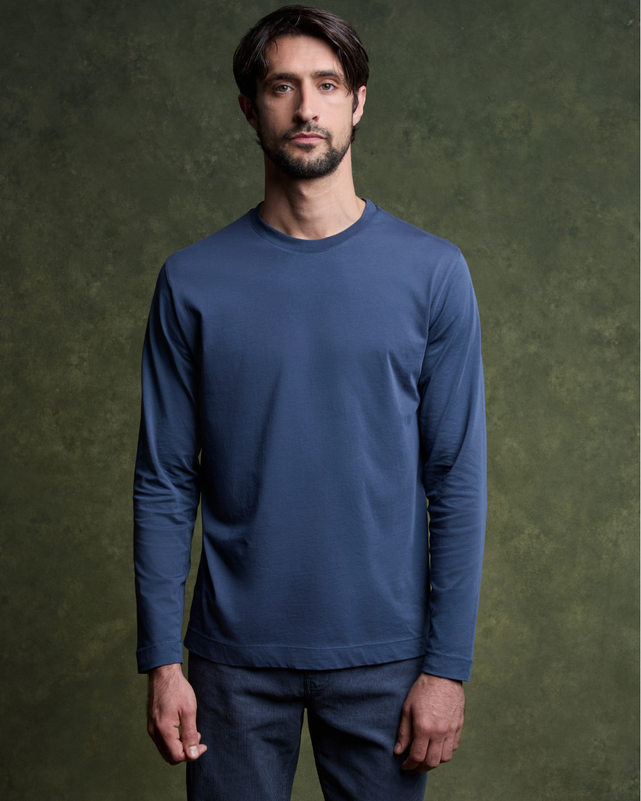 DAN T-shirt - Bleu Nattier