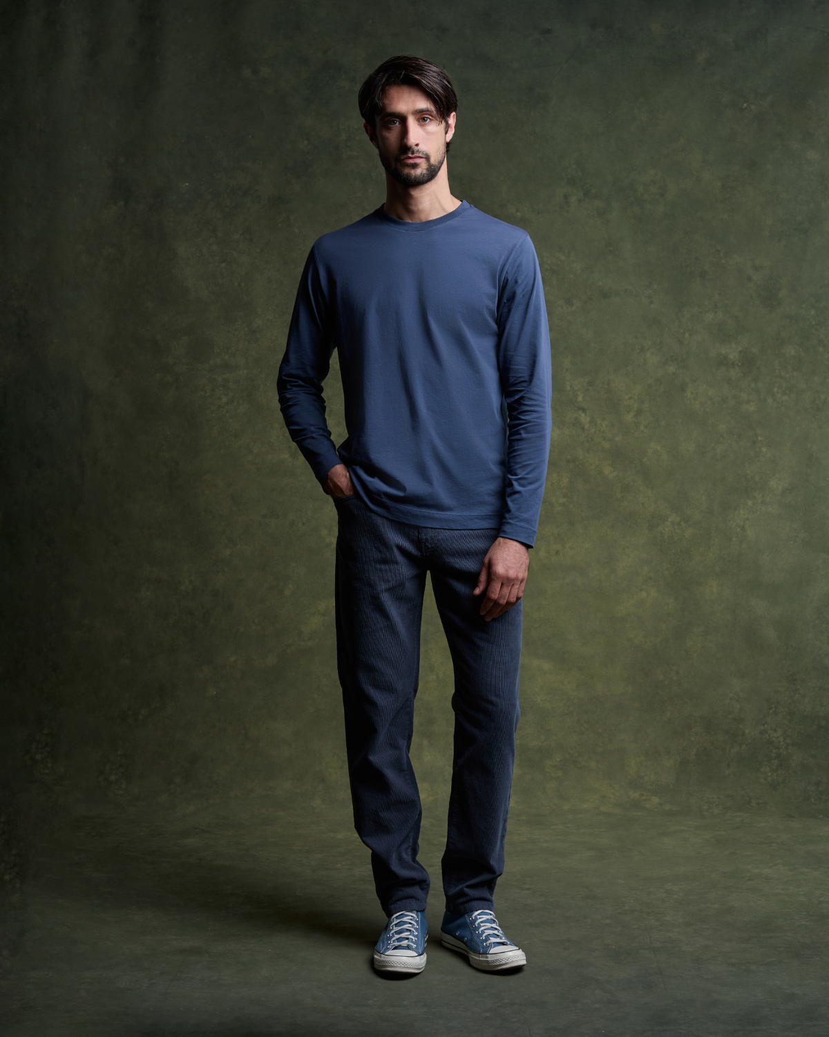 DAN T-shirt - Bleu Nattier