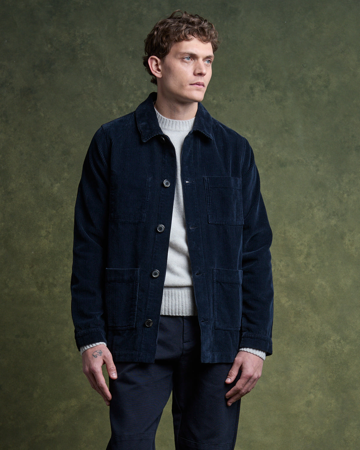 ESTEVE Painter's Jacket - Navy