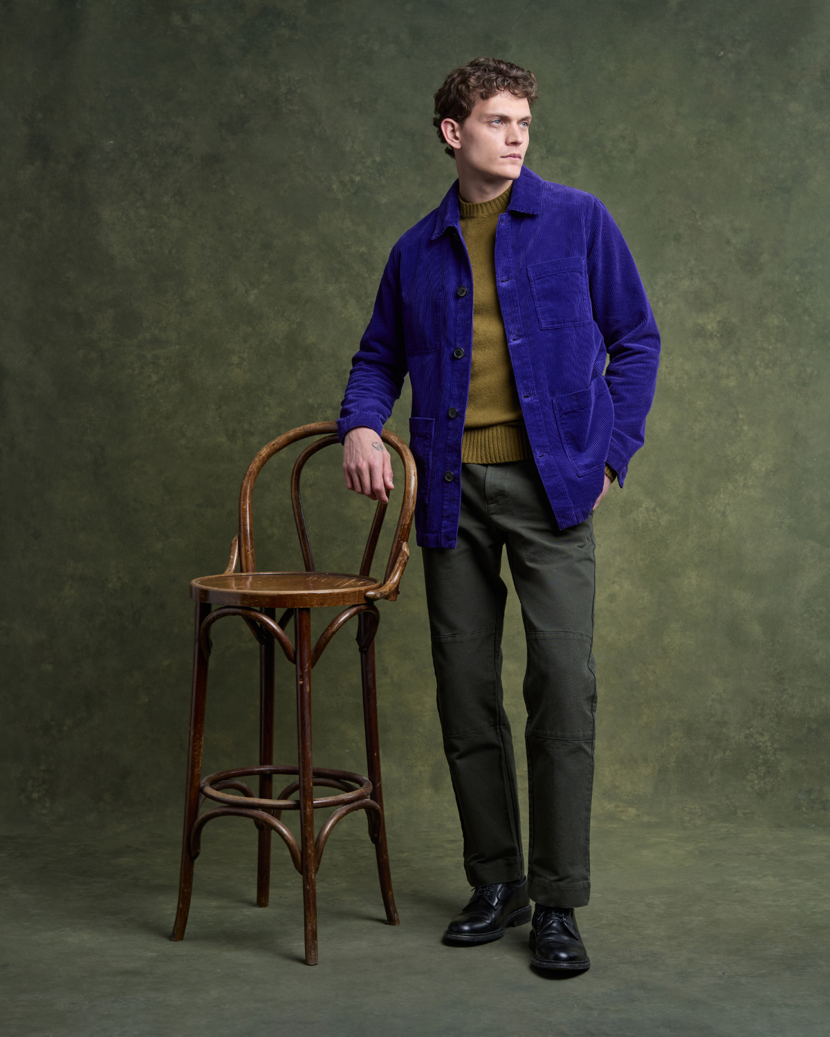 ESTEVE Painter's jacket - Purple