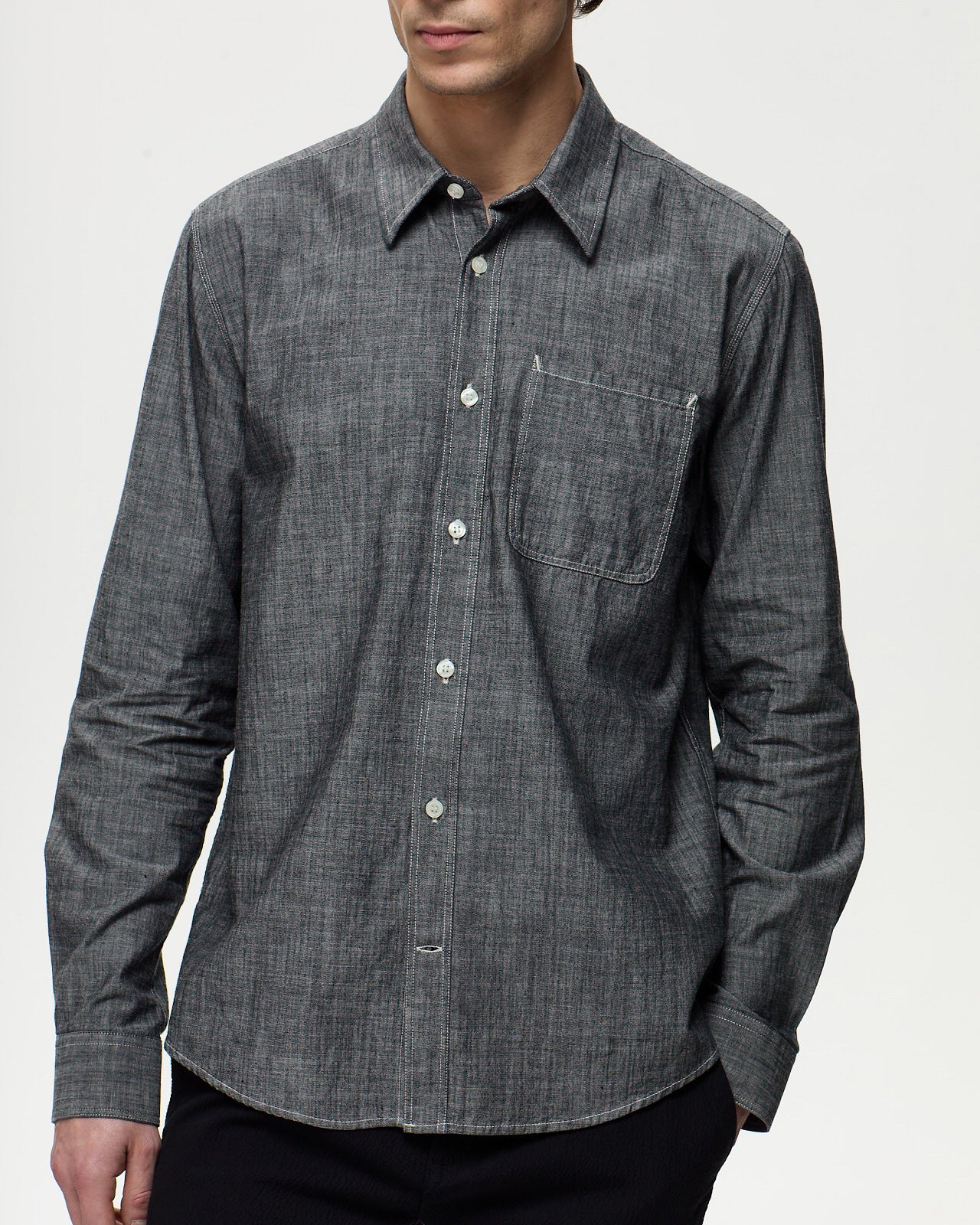 HANOI Shirt - Black Denim