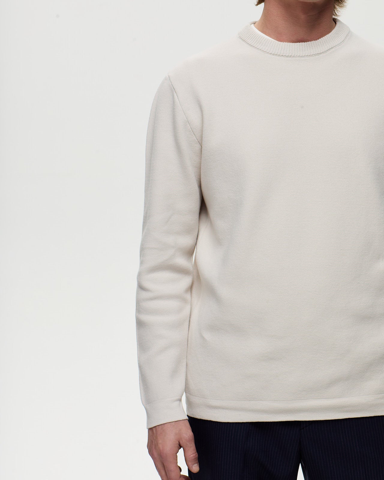 HARVEY Sweater - Ecru White