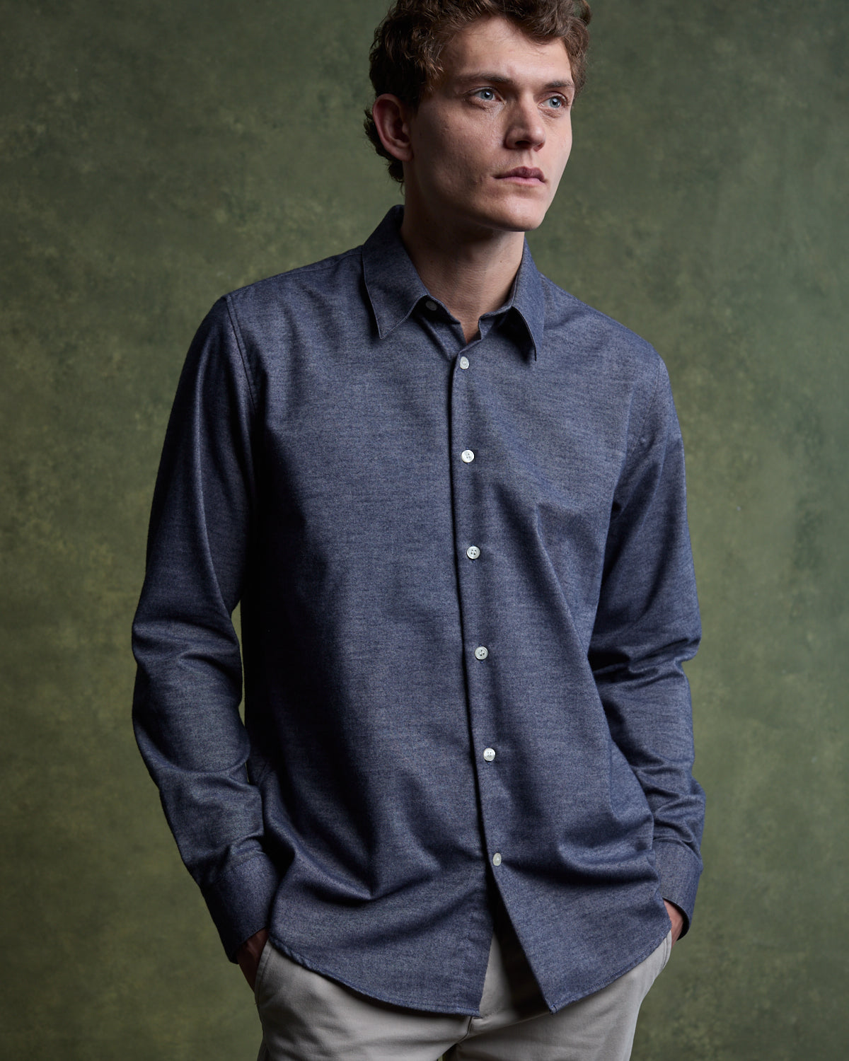 GASTON Shirt - Denim Brut