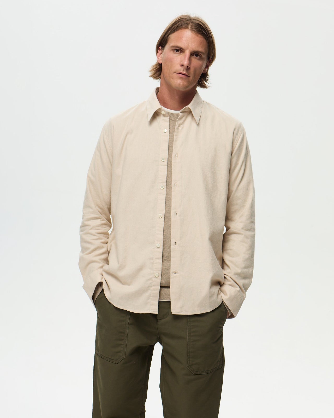 GASTON Shirt – Natural Beige