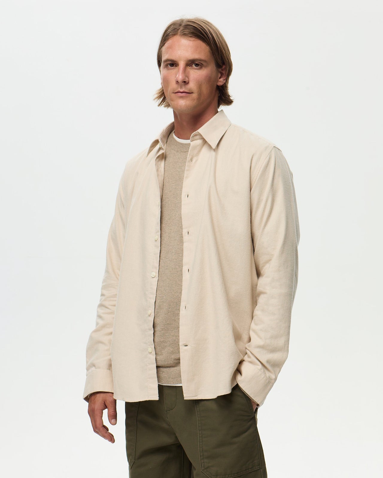 GASTON Shirt – Natural Beige