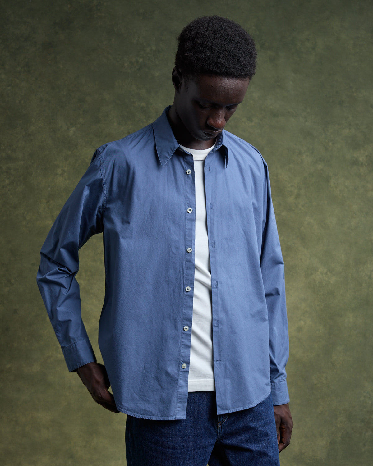 GIZEH Shirt - Bleu Aube