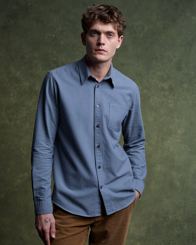 GLORIA Shirt - Bleu Embruns