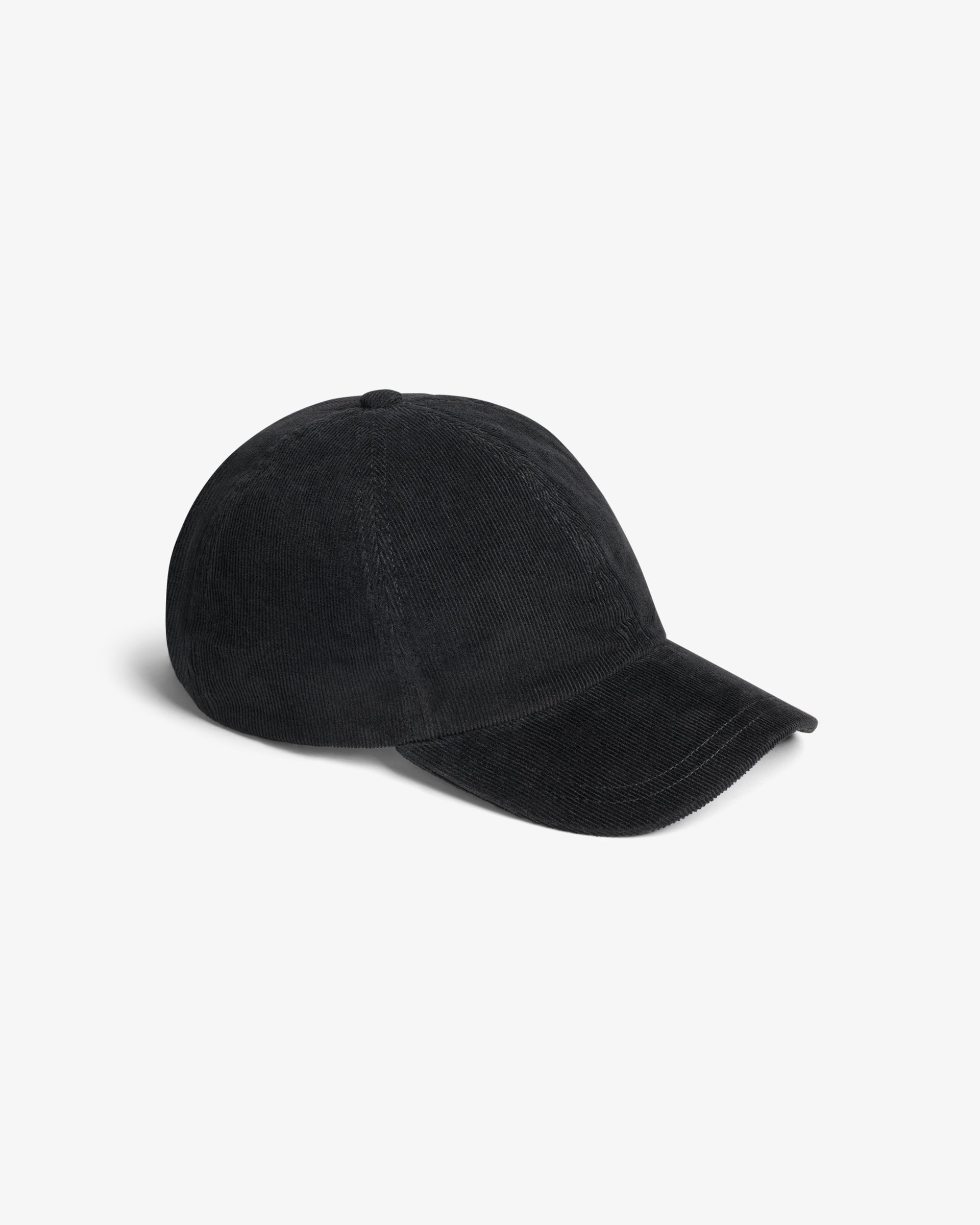 HOLLY Corduroy Cap – Black