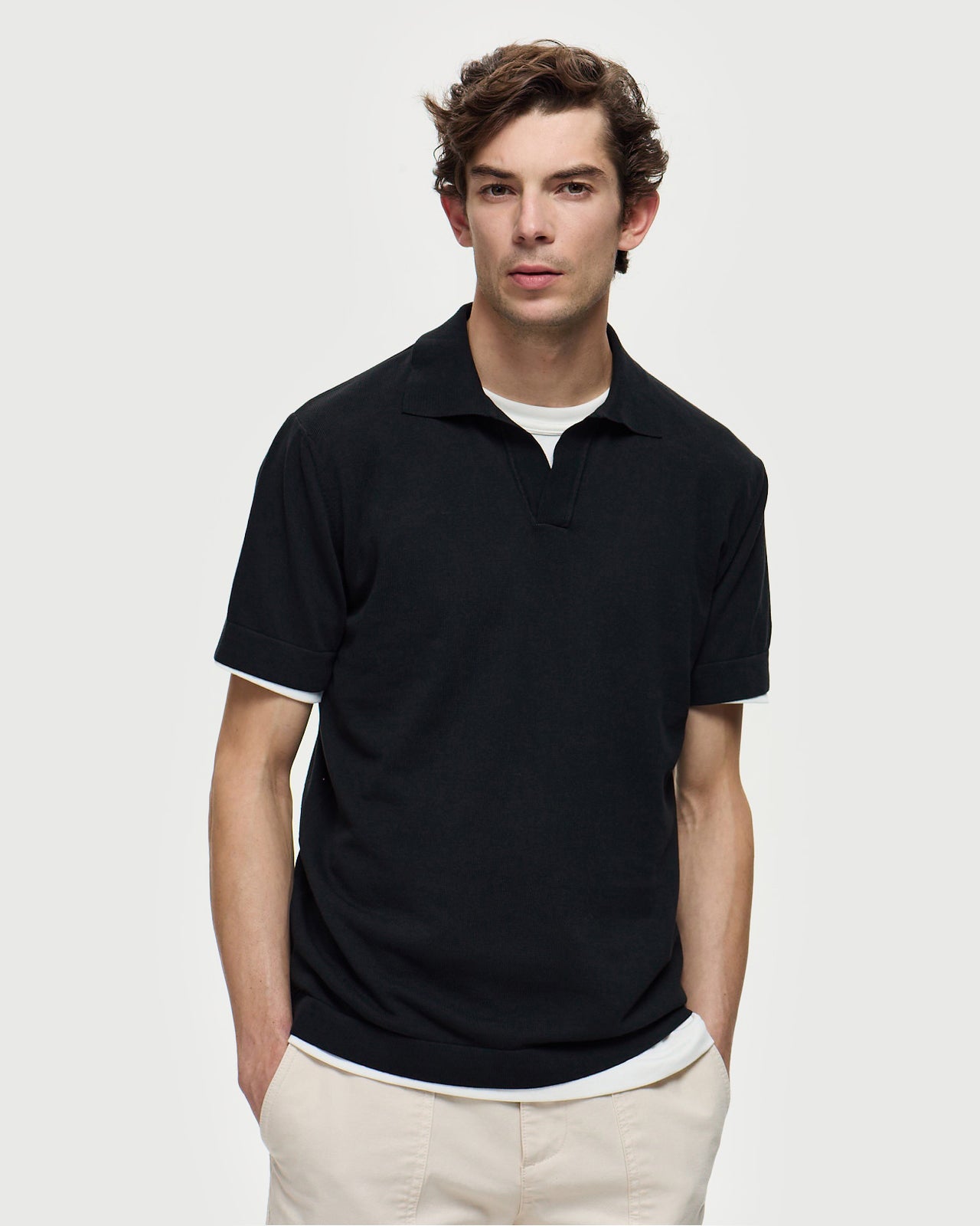 HOLIDAY Polo - Onyx Black