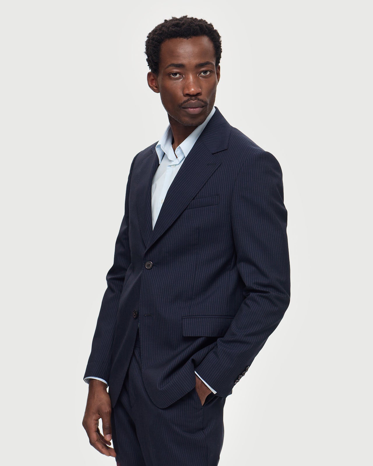 HOLMES Suit Jacket - Navy