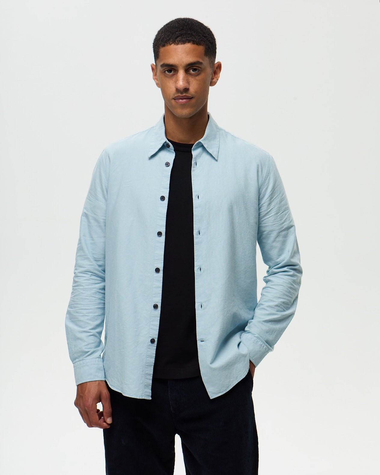 HUGUES Shirt – Azure Blue