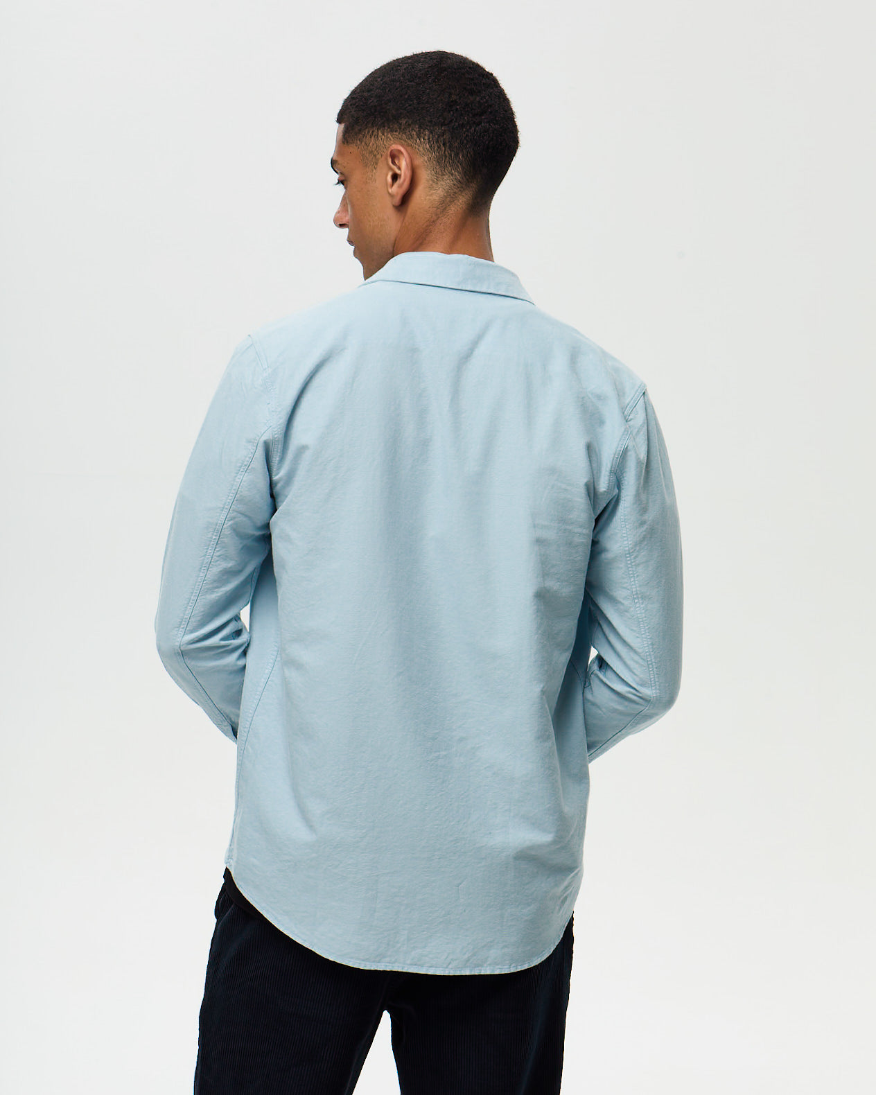 HUGUES Shirt – Azure Blue