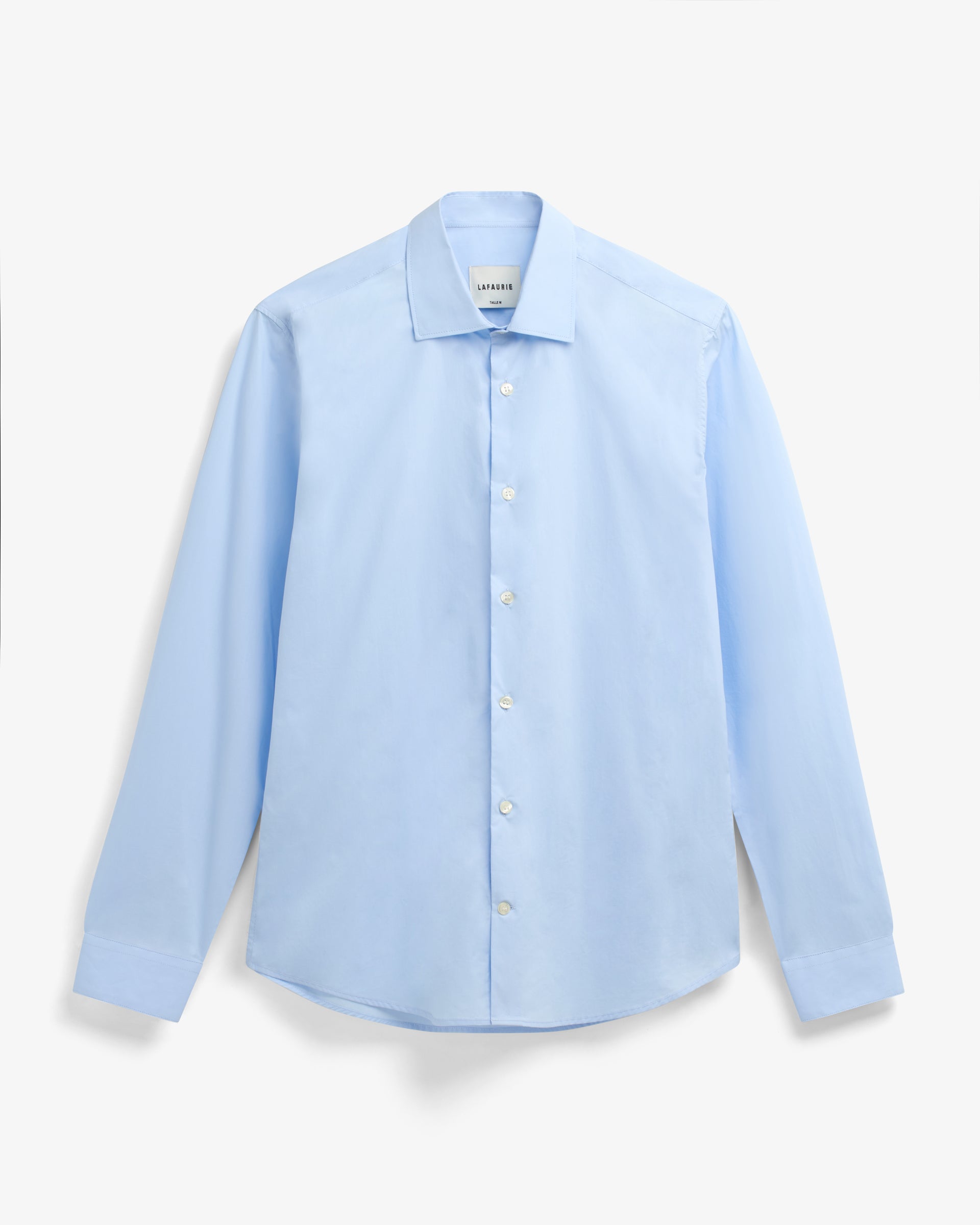 POPELINE Shirt - Azure Blue