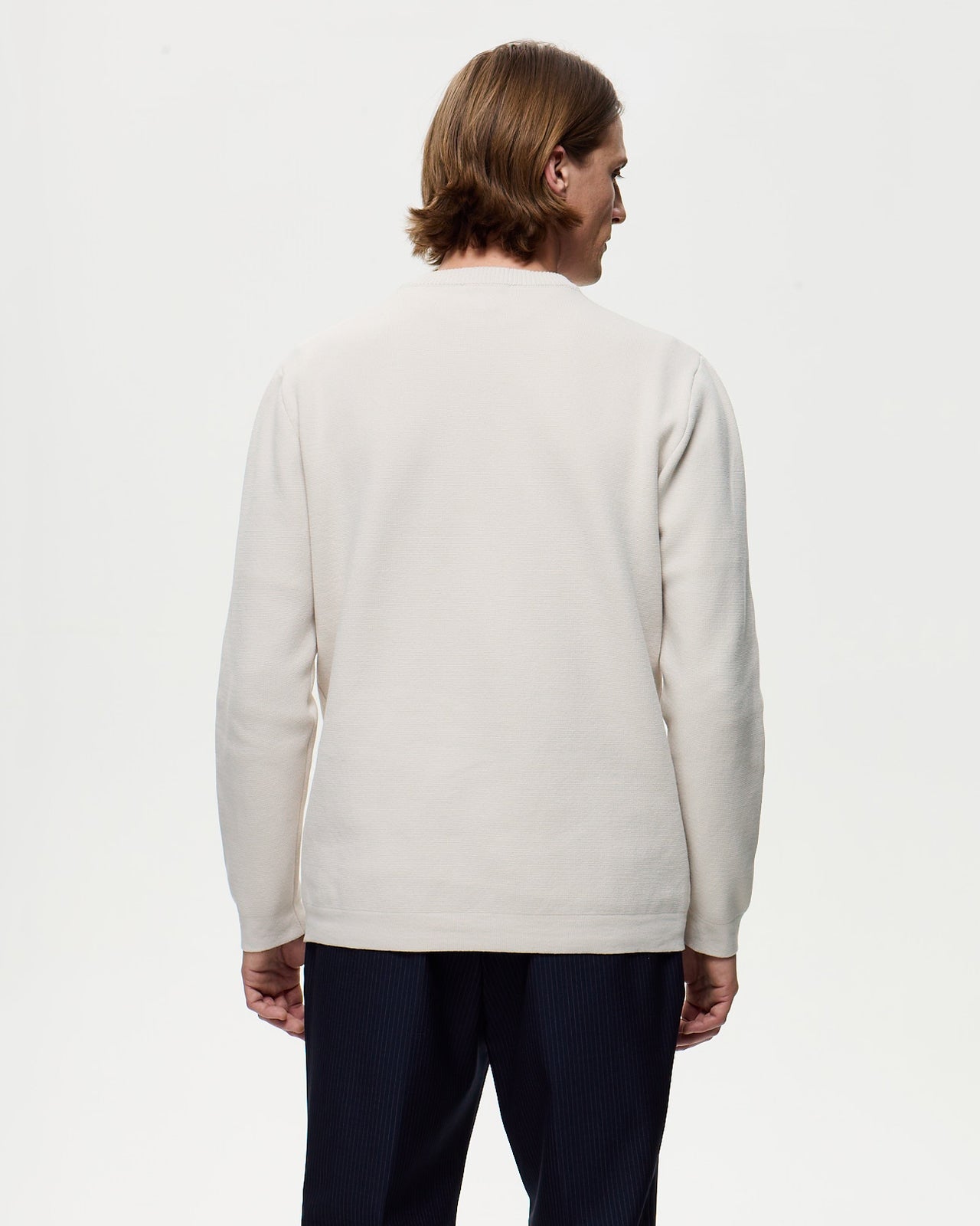 HARVEY Sweater - Ecru White