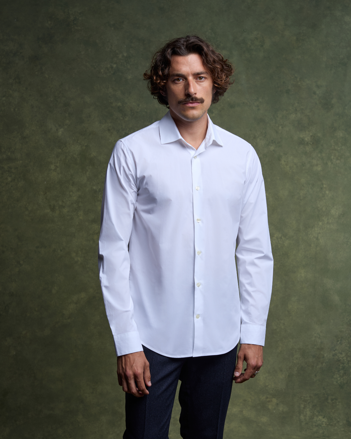 POPELINE Shirt - Blanc