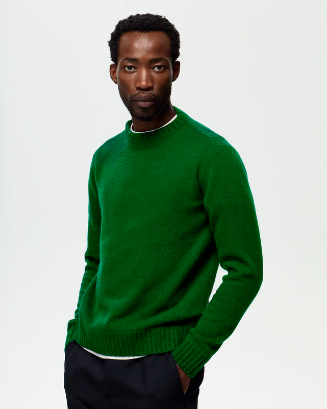 CLAUDIO Sweater - Emerald green