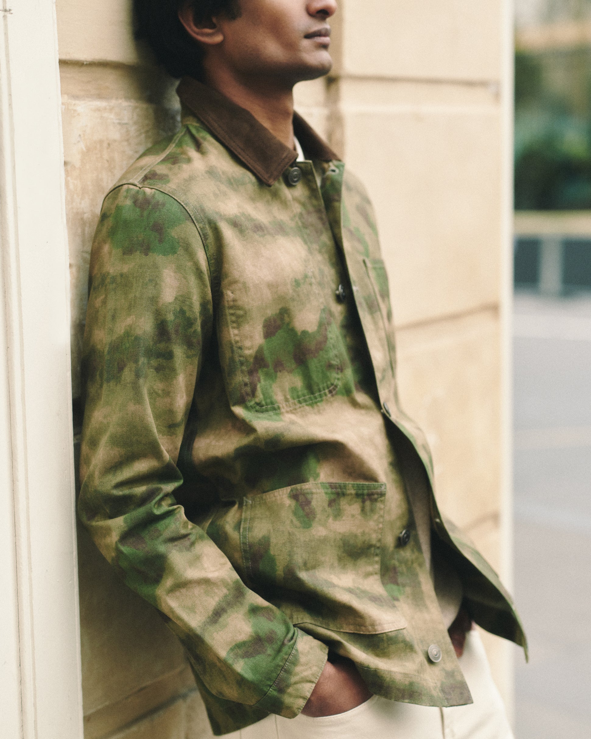 HUDSON Painter's Jacket - Military Khaki