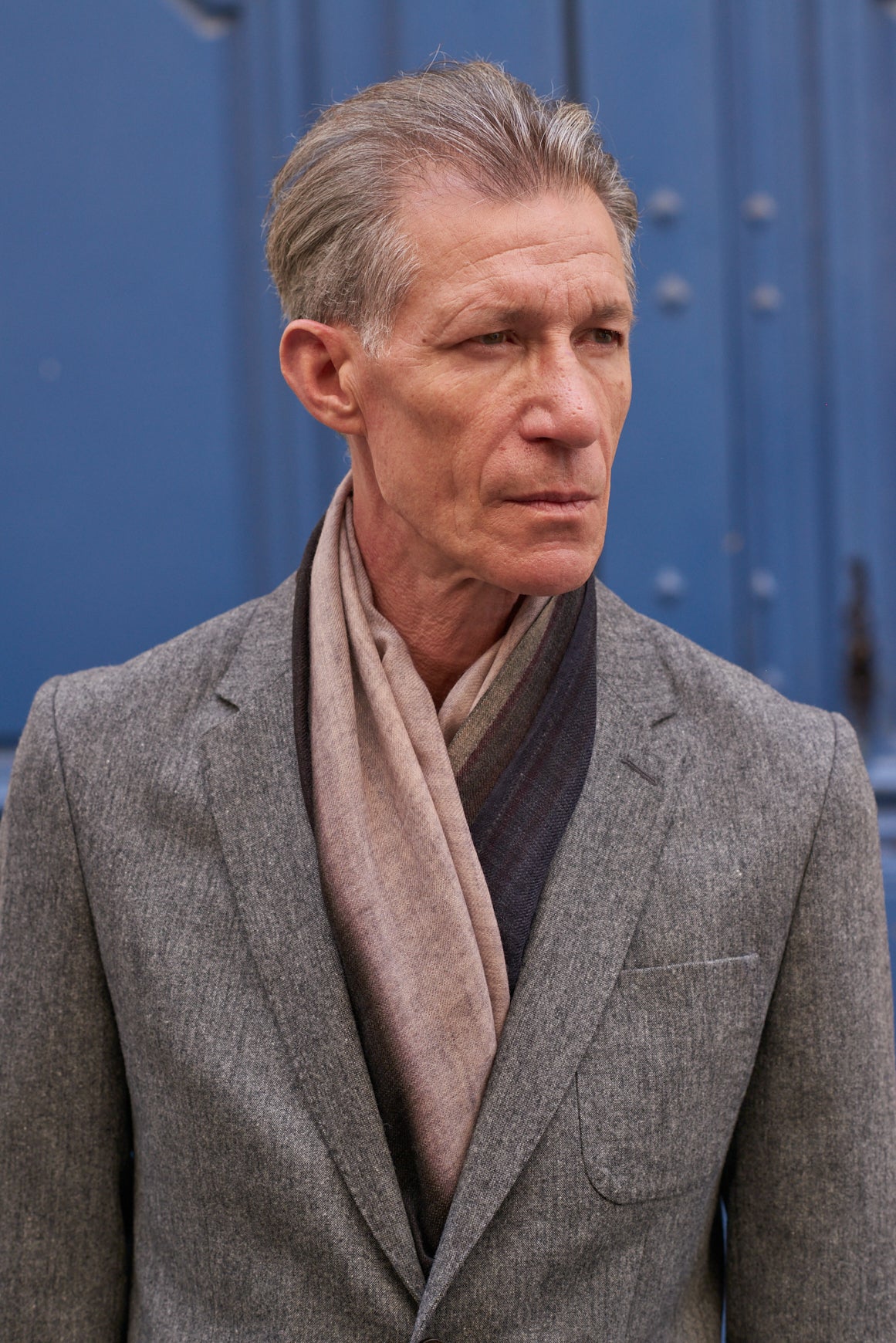 ELUARD Spring Suit Jacket - Smoke Grey