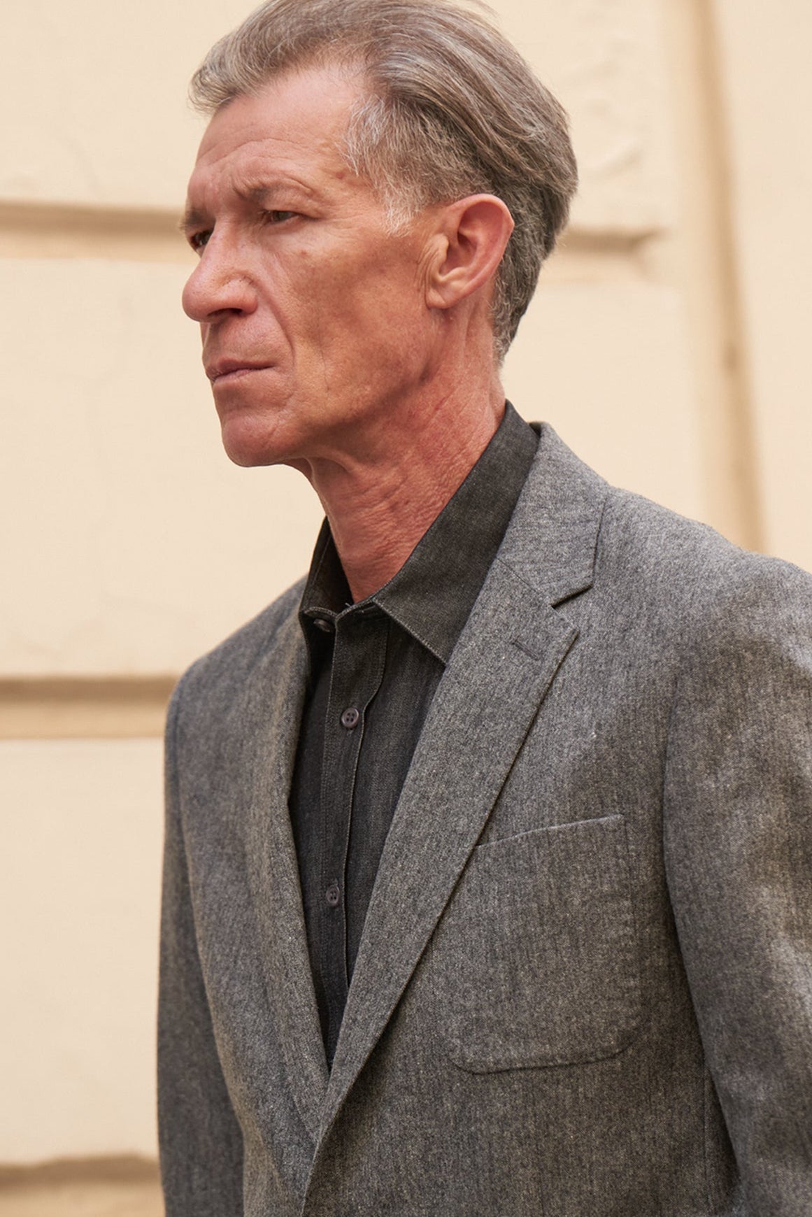 ELUARD Spring Suit Jacket - Smoke Grey