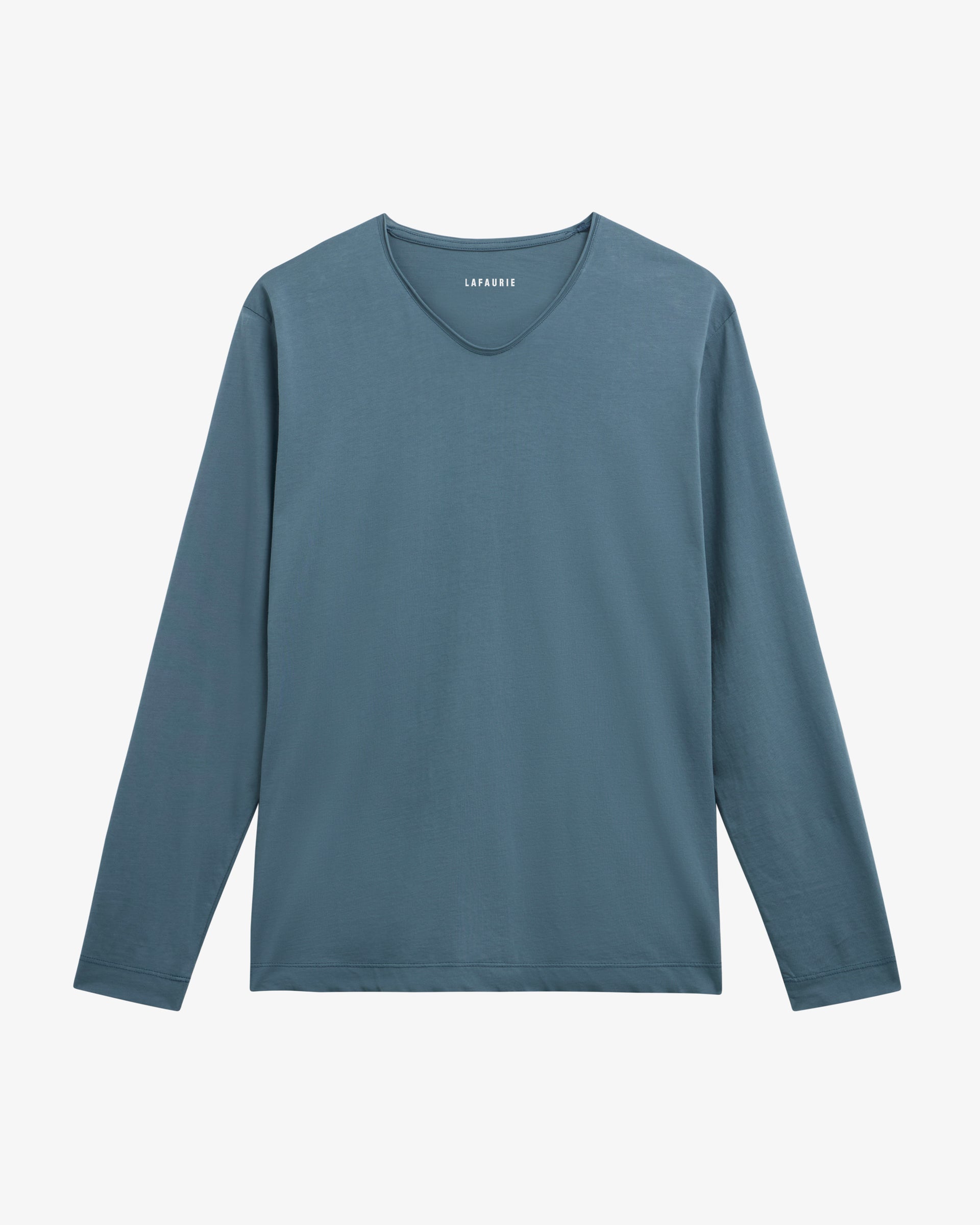 HALLUIN Long-Sleeve T-Shirt - Storm Blue