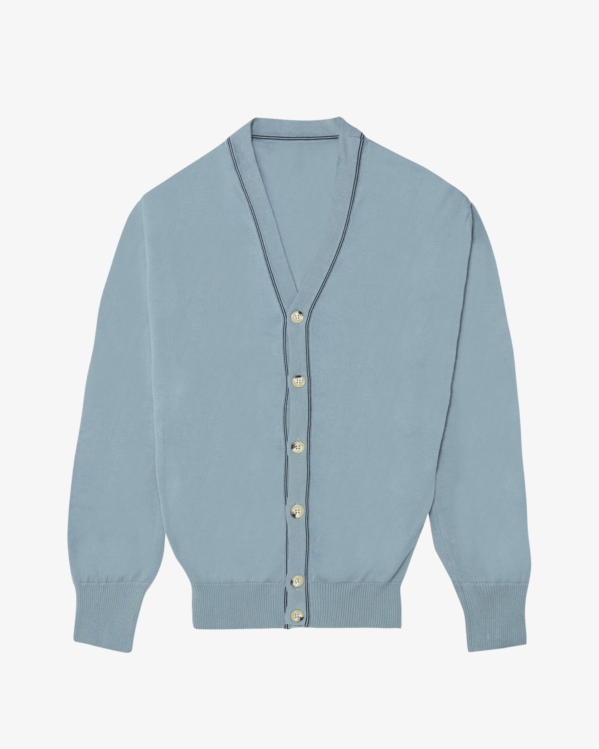 Burton Cardigan - Bleugris/Indigo