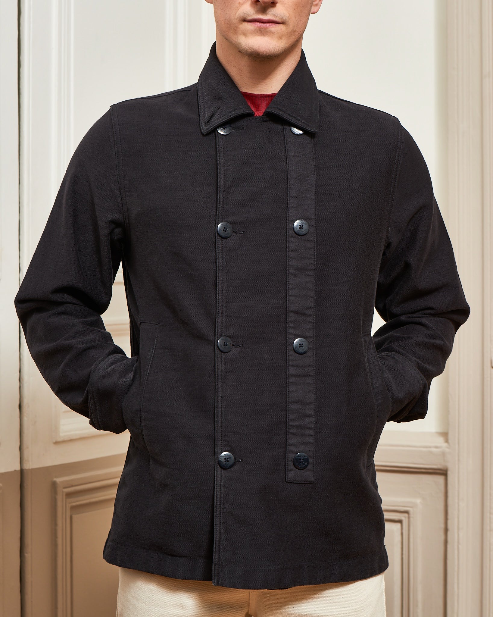 Dali Peacoat - Navy