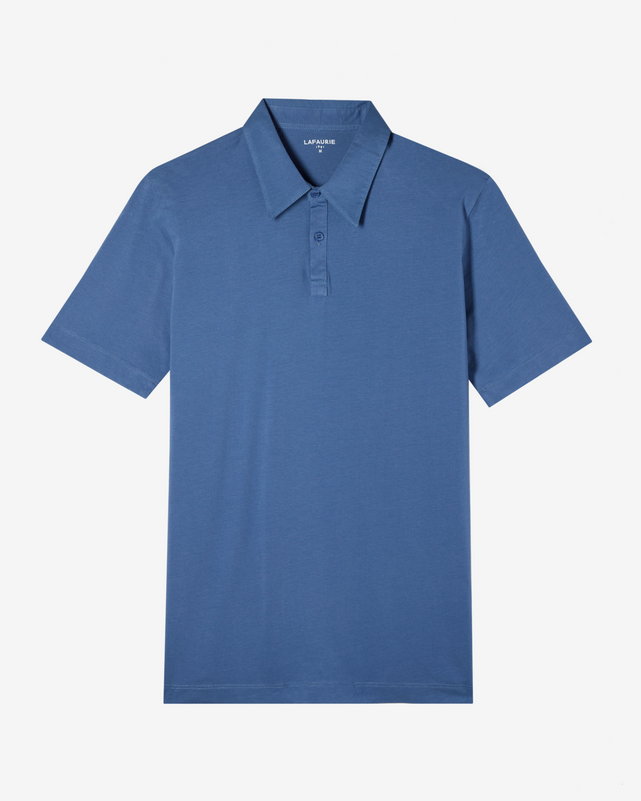 FREJUS Polo - Blu Bleach