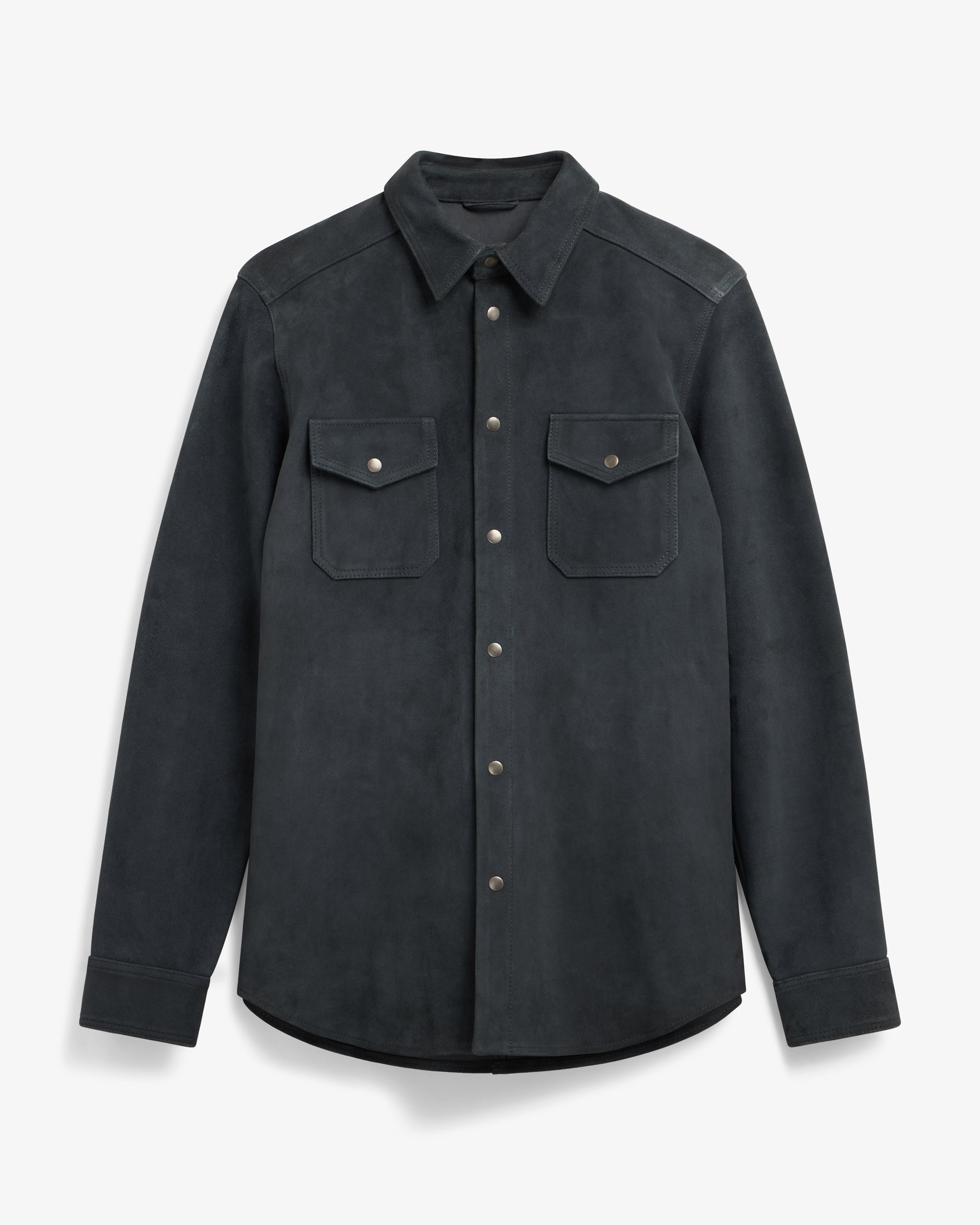 HILARIO Overshirt Jacket - Storm Blue