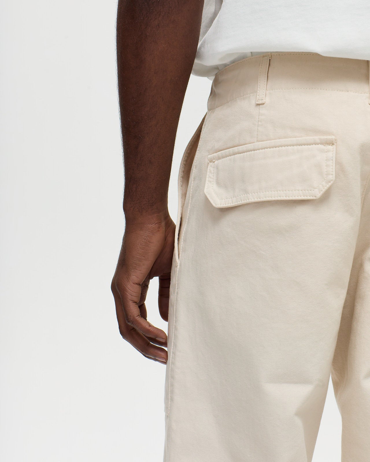 DUSTIN Pants - Ivory White