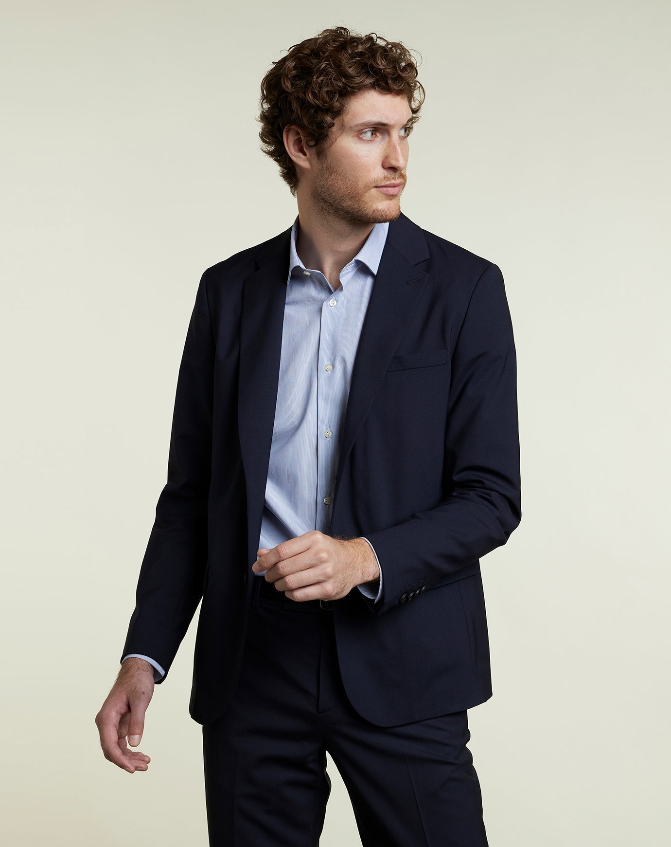 Berto Jacket - Navy